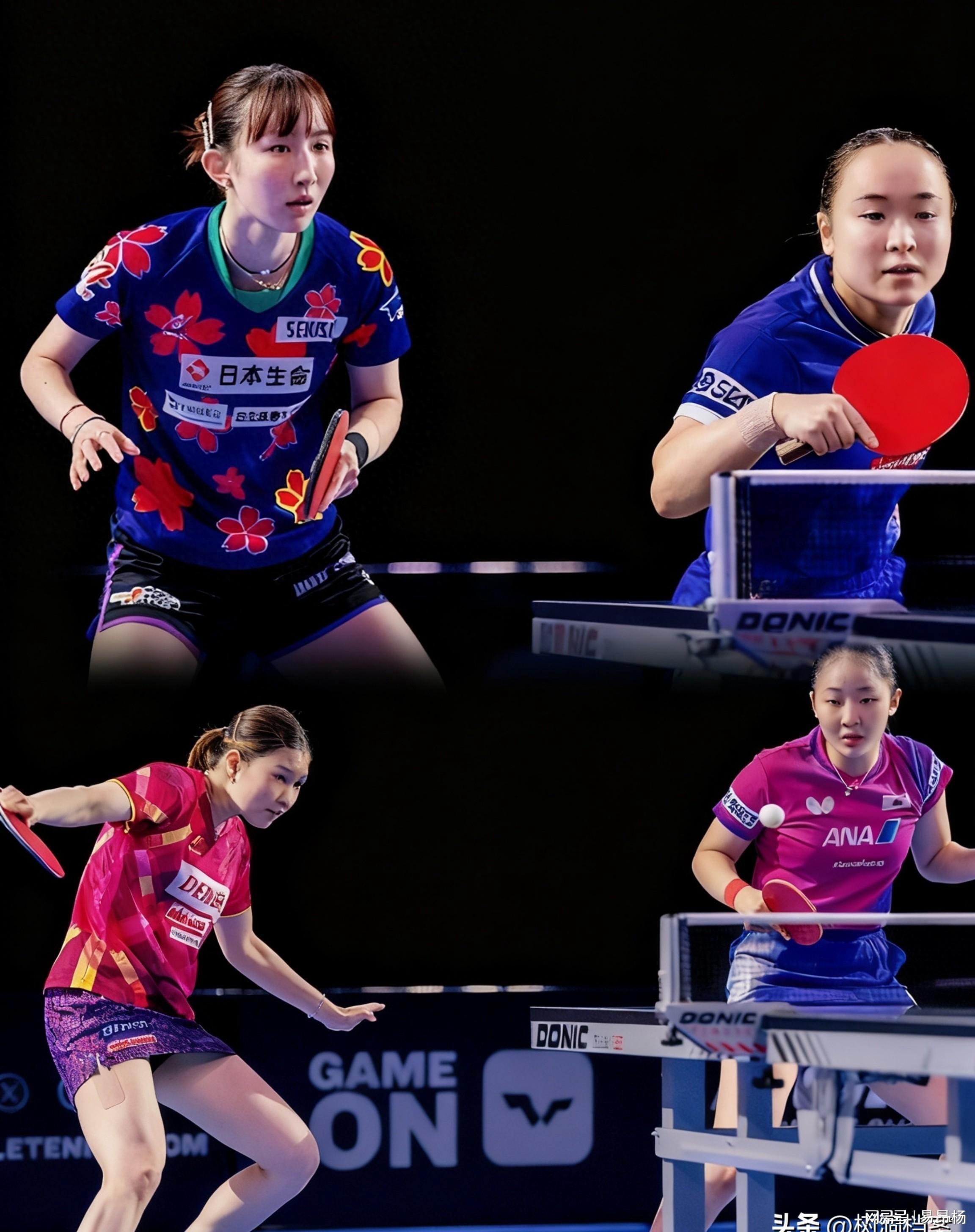 WTT伦敦赛爆冷：中国包揽双打冠亚，日本三线失利