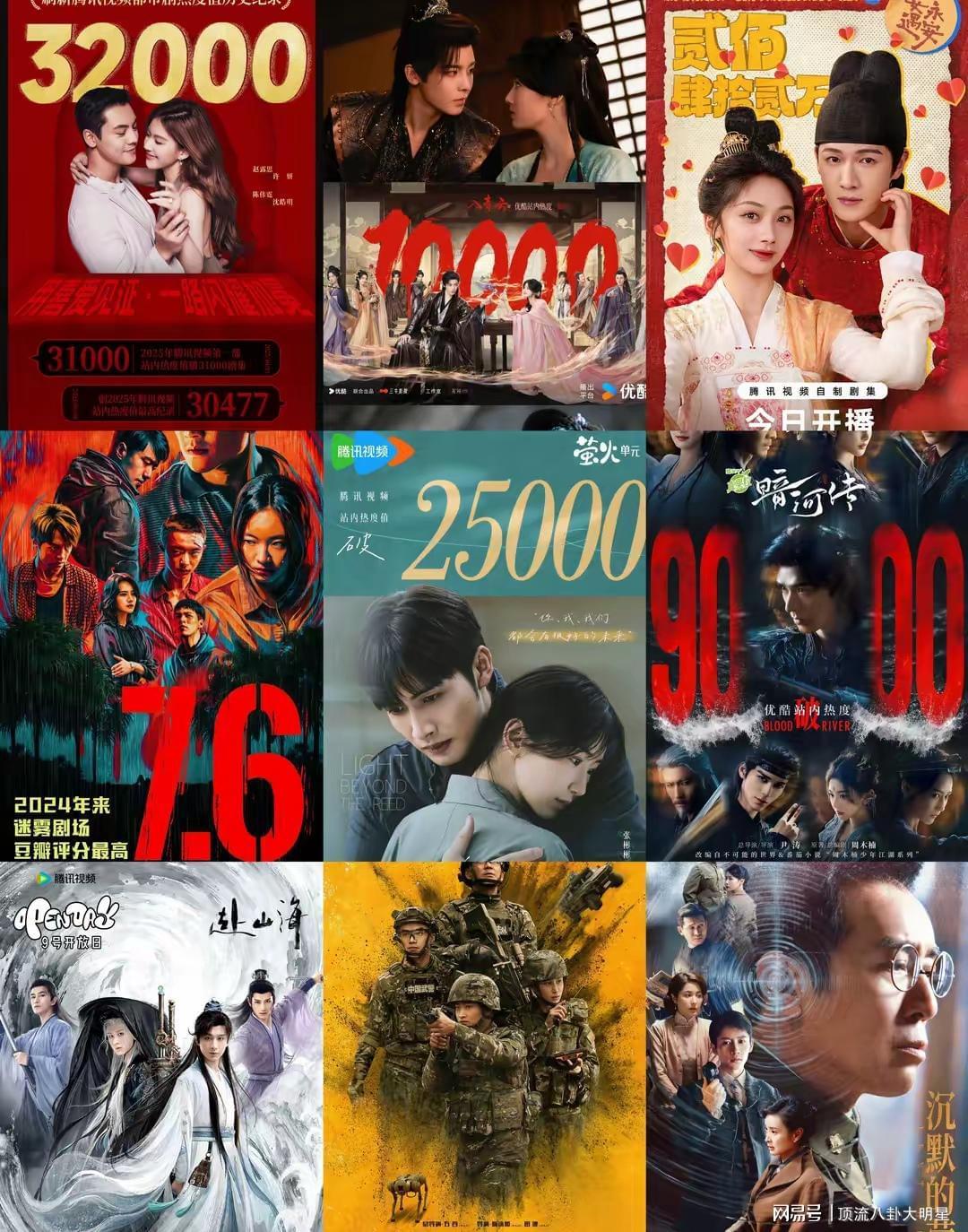 给最近热播的剧排个名，一笑随歌第3、命悬一生第7、第一没争议！