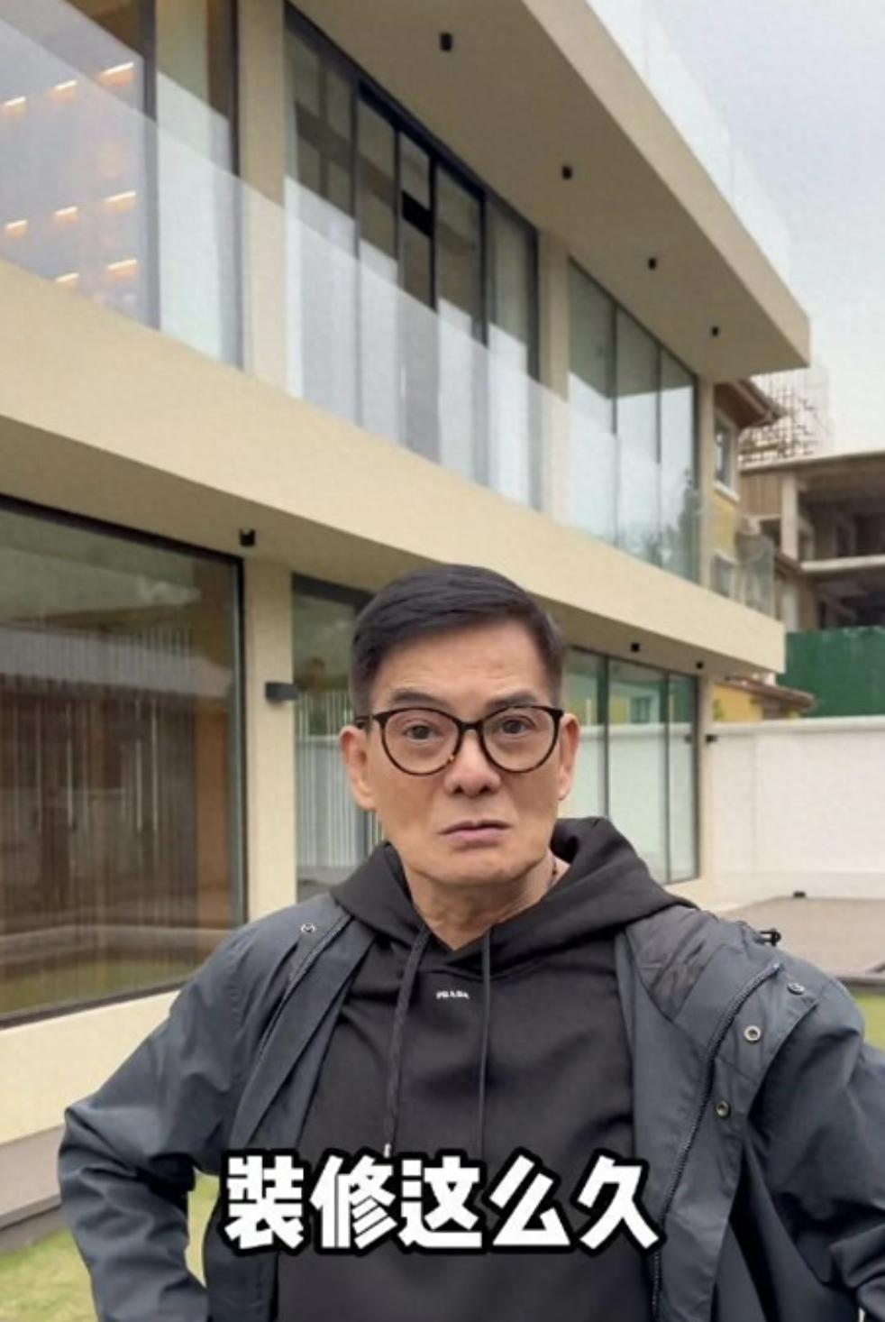 71岁TVB老戏骨李国麟福州购600㎡别墅，三层豪宅尽显气派