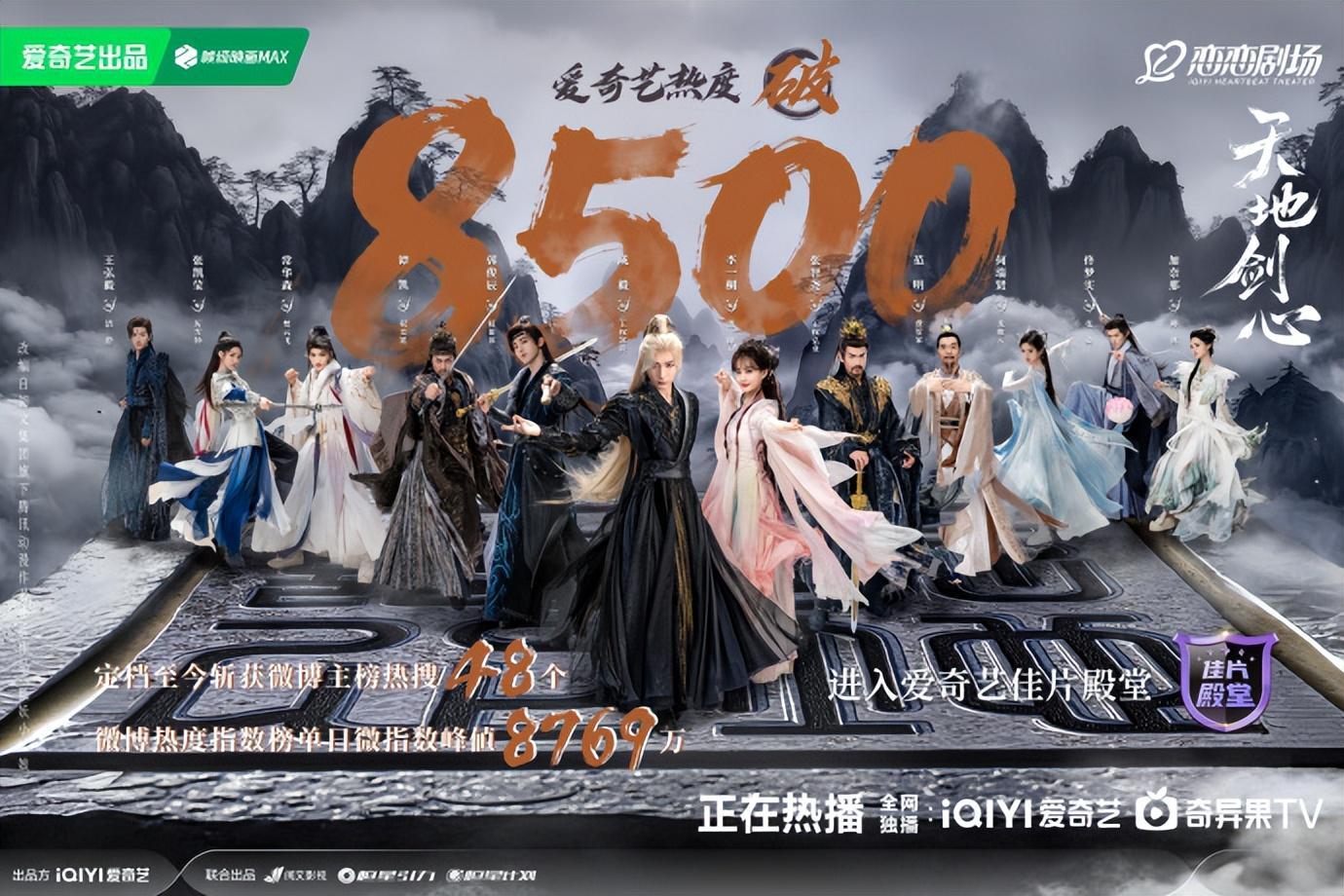 《天地剑心》演技大赏：成毅高分未登顶，卢靖姗惊艳满分