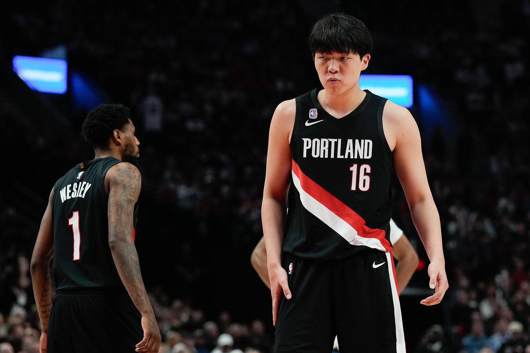 NBA常规赛：杨瀚森迎生涯客场首分，开拓者遭快船逆转