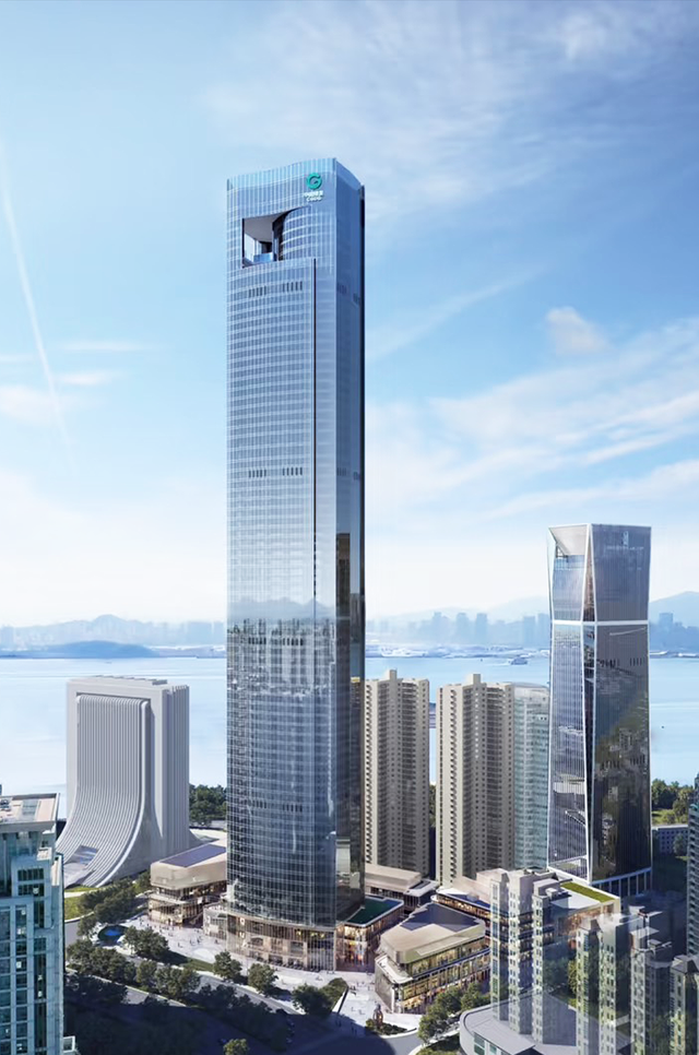 福建第一高楼绿发国际中心竣工，厦门新地标崛起