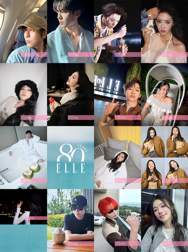 参加ELLE庆生局前，明星好友们发来……