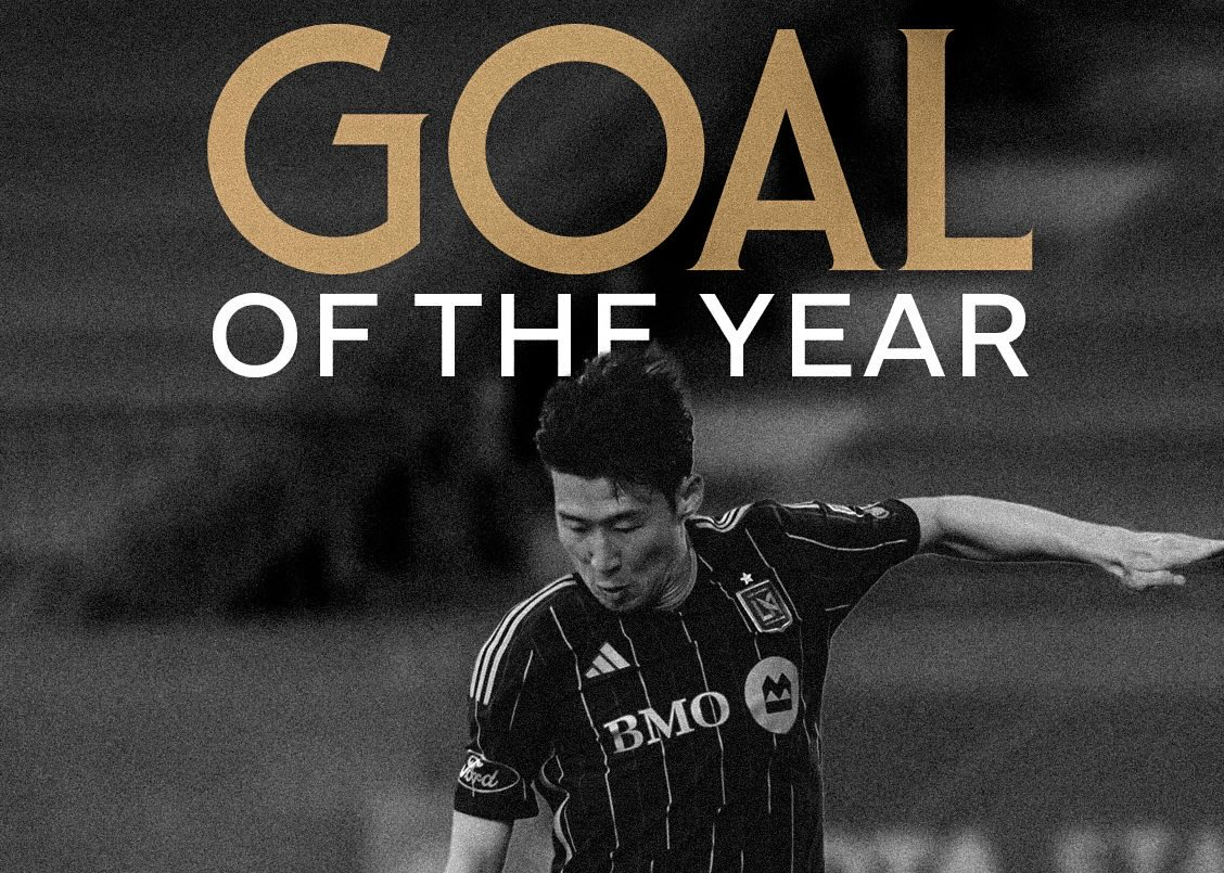 孙兴慜美职联任意球破门 荣膺2025AT&T年度最佳进球