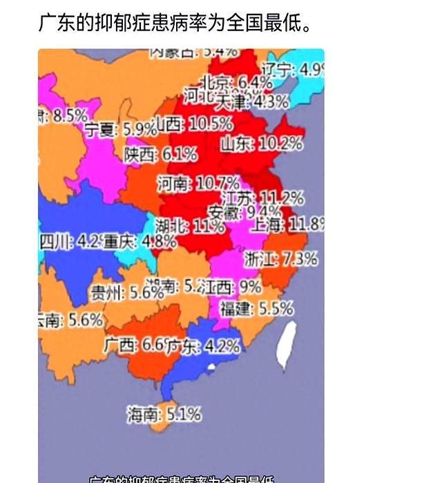 广东人抑郁率低？评论区网友热议真相