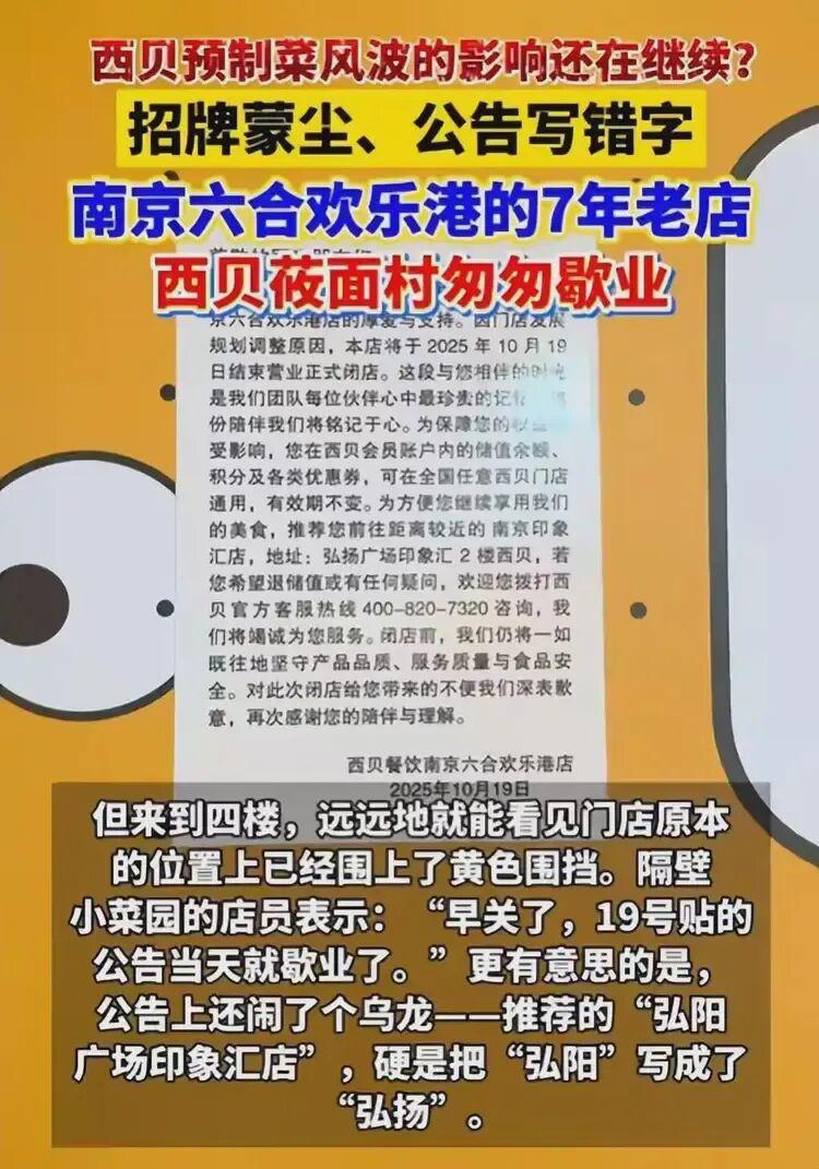 彻底凉了，西贝闭店潮来袭，贾老板求锤得锤