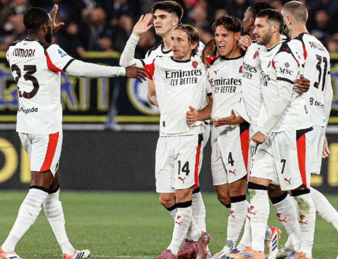 AC米兰1-1战平亚特兰大：4天两连平丢榜首，莫德里奇表现遭批