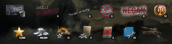 行尸走肉联动坦克涂装