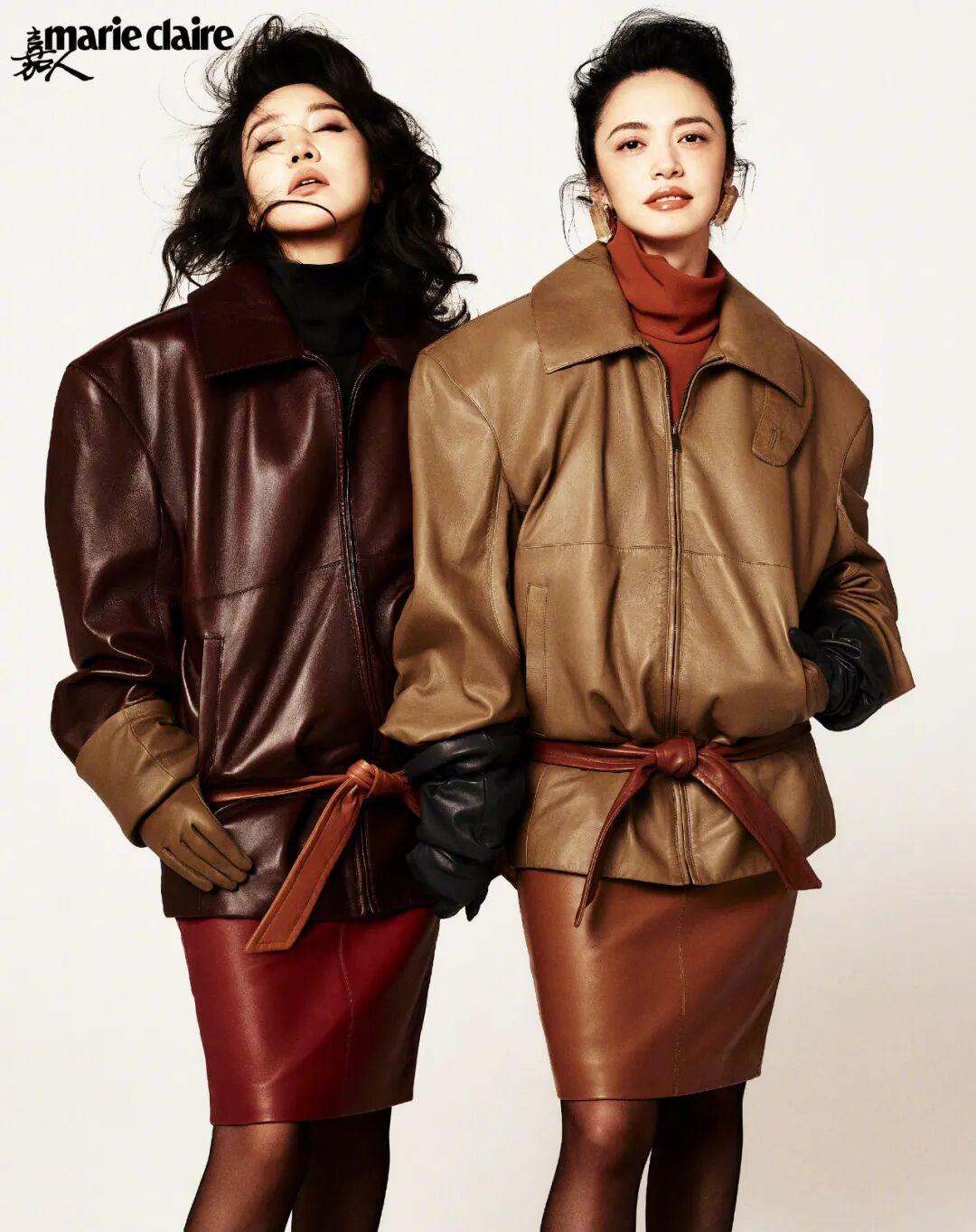 闫妮姚晨同框魅力