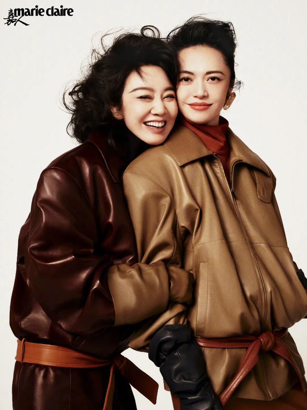 闫妮姚晨同框写真大片