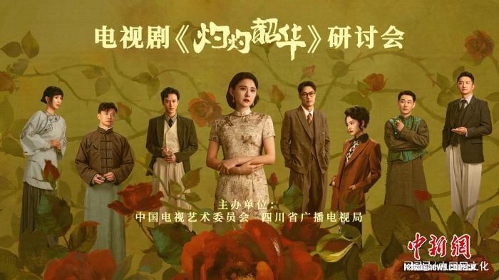 电视剧《灼灼韶华》研讨会现场