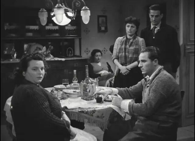 《罗马，不设防的城市》拍摄现场