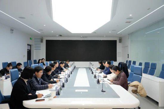 景俊海调研西安电子科技大学现场图片3