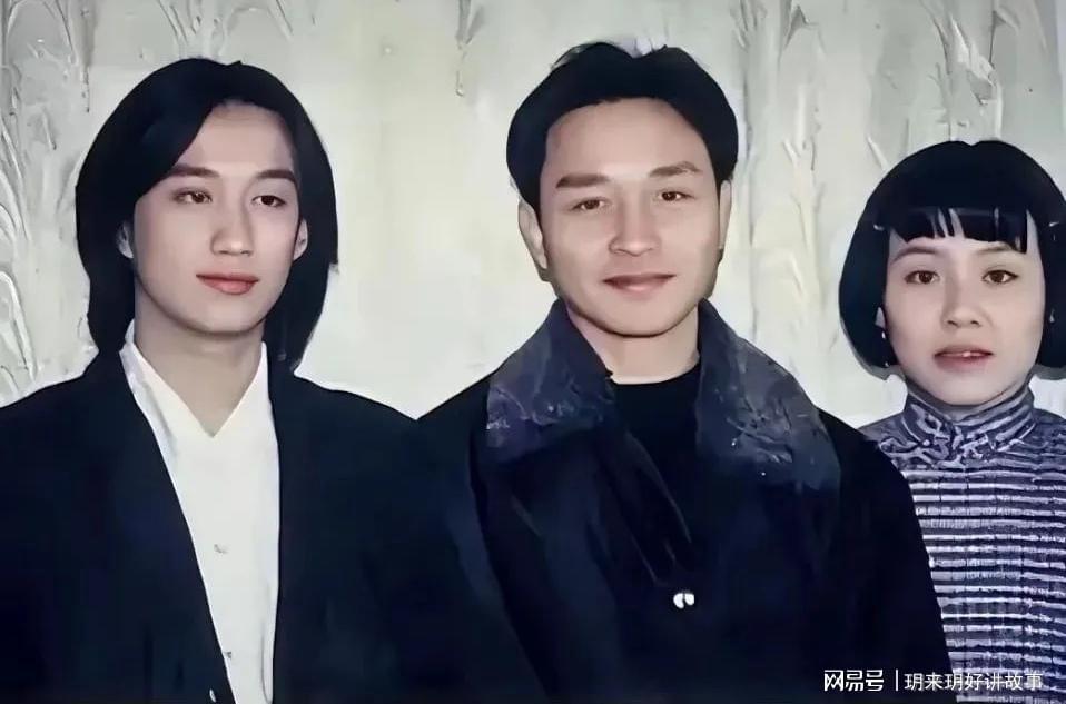 黄磊与张国荣片场互动