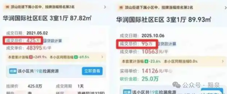 南京江北神盘华润小区房价暴跌：从4.8万到1万的真实原因