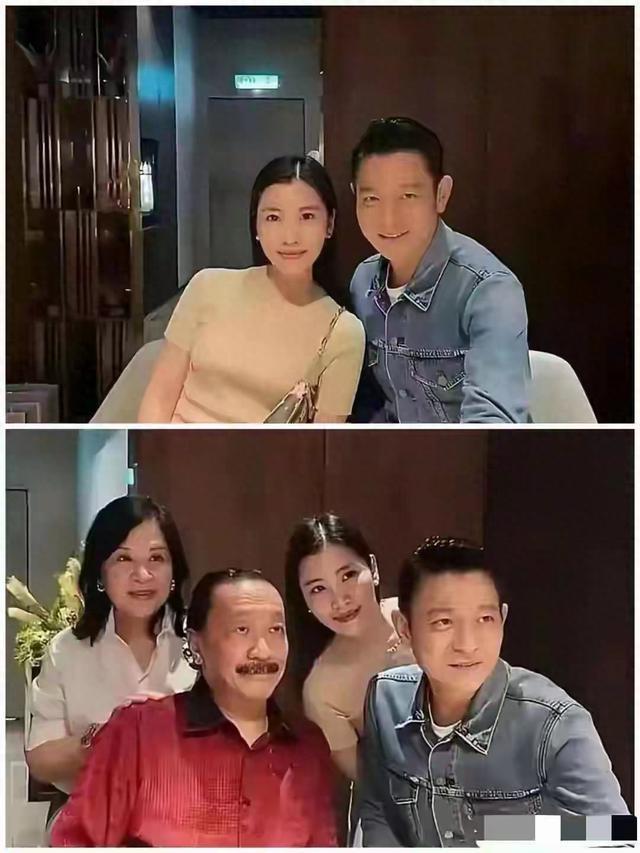 64岁刘德华罕见公开与妻子朱丽倩甜蜜合照，引发网友热议