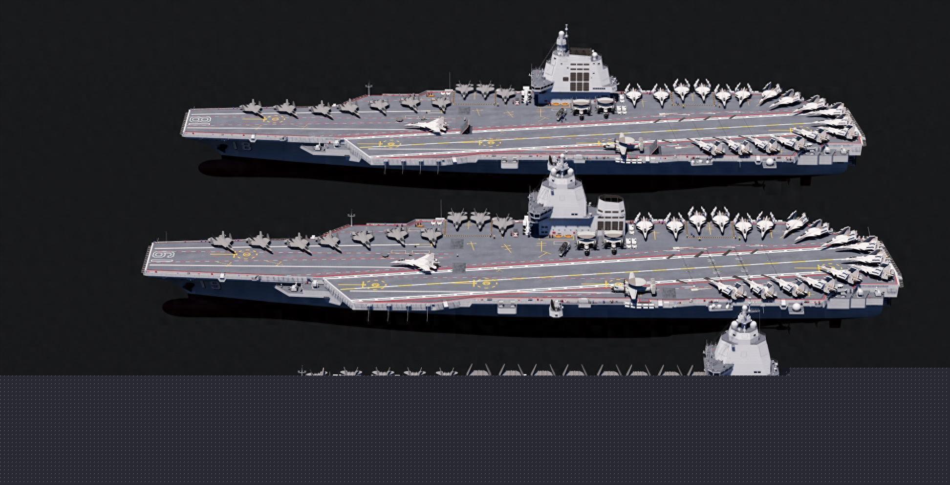 中国双航母建造计划：常规与核动力并行，美国如何应对？