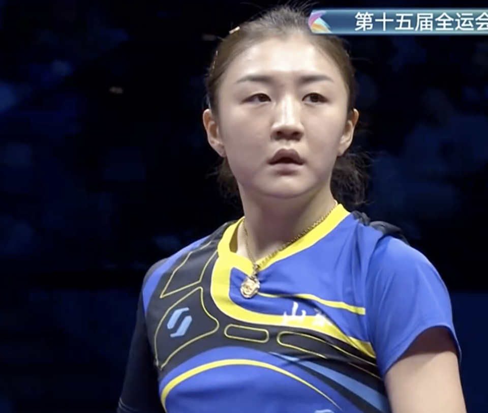 陈梦全运会霸气夺冠！闭嘴手势引爆全场，五届征程完美收官