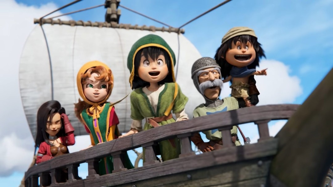 勇者斗恶龙7重制版角色CG