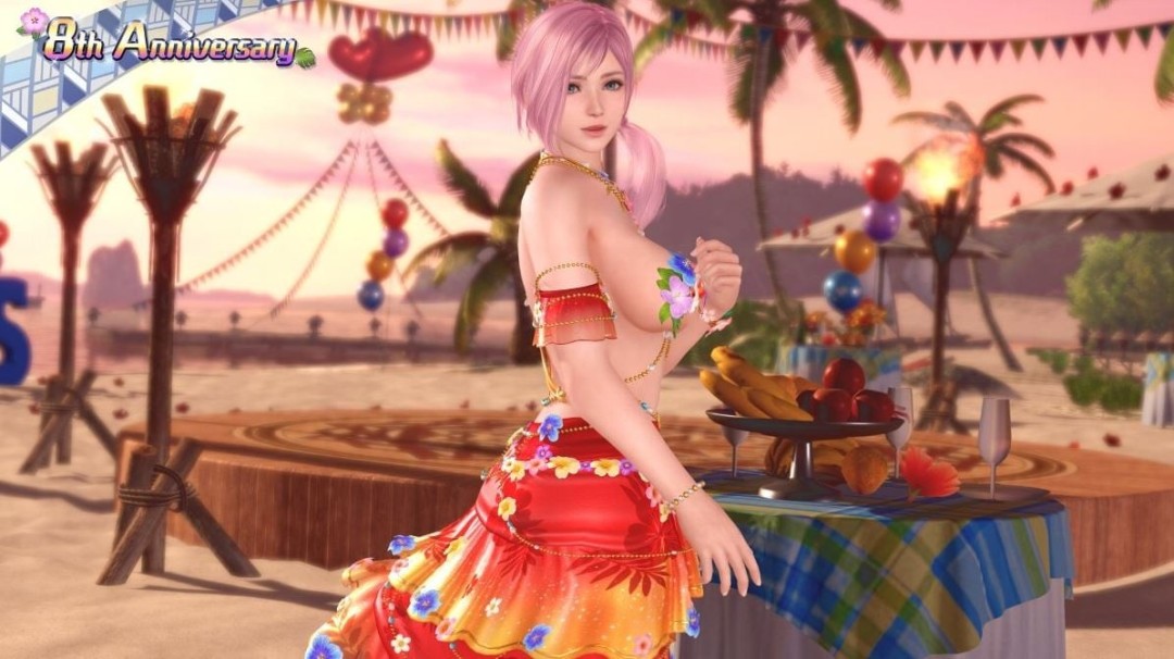 死或生:女神璀璨假期新泳装展示图