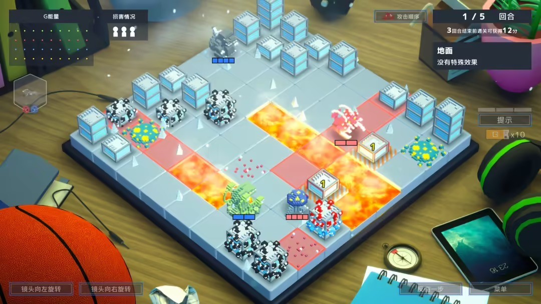 哥斯拉体素战争游戏截图