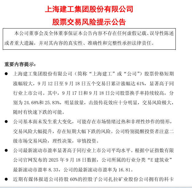 上海建工股价巨震：爷叔解套后跌停，市场何去何从？