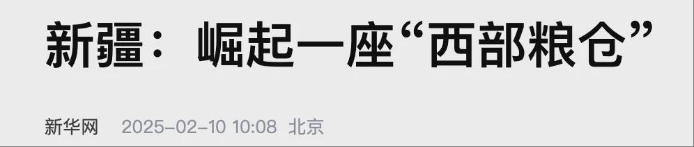 新疆发展数据