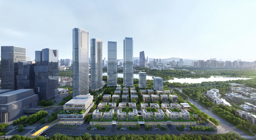 联泰超总湾效果示意图