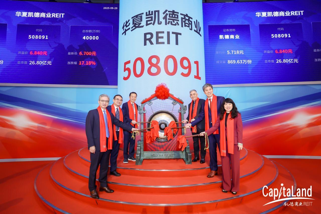华夏凯德商业REIT成功上市：首单外资消费REITs引领市场新标杆