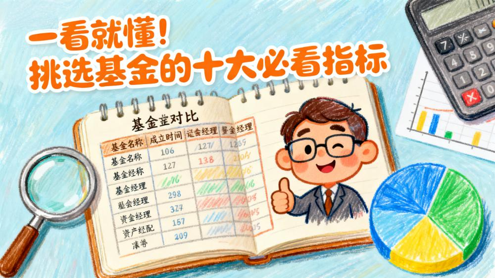 基金挑选指南：十大核心指标助你精准选基