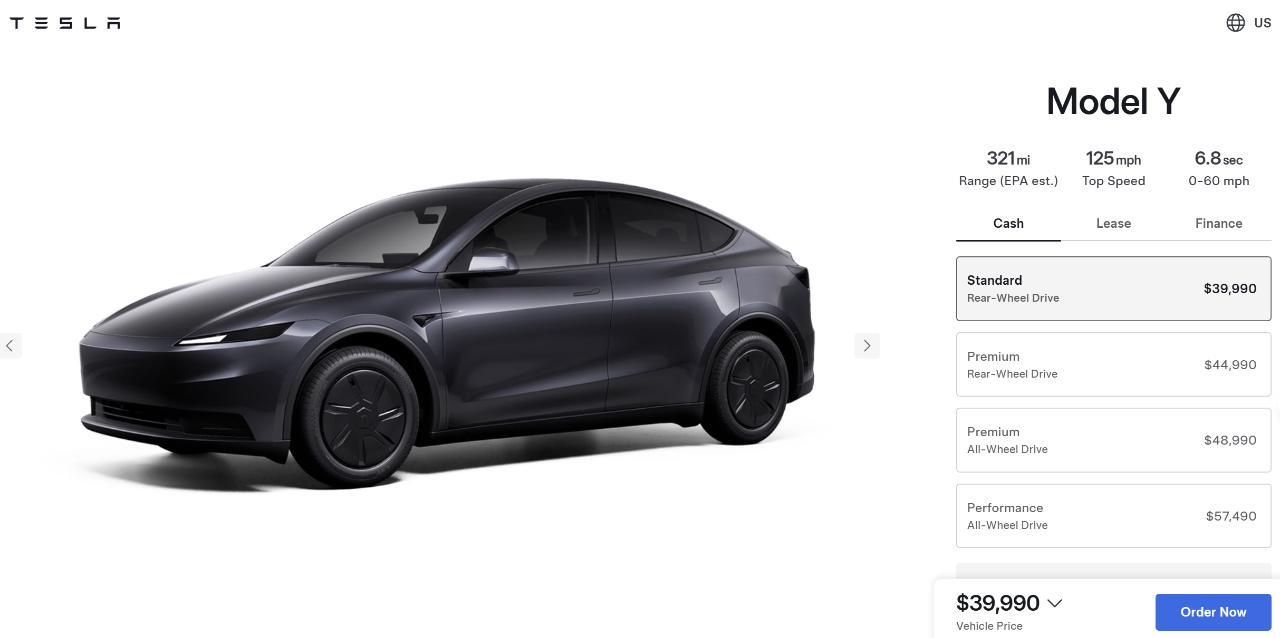 特斯拉推4万美元内Model 3/Y，股价大跌市值蒸发4630亿