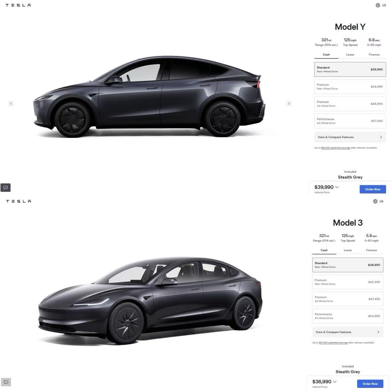 特斯拉北美上线3.999万美元Model Y，中国市场会跟进降价吗？