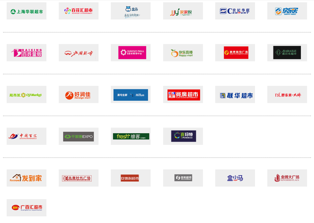 苏州QHDC合作伙伴logo墙