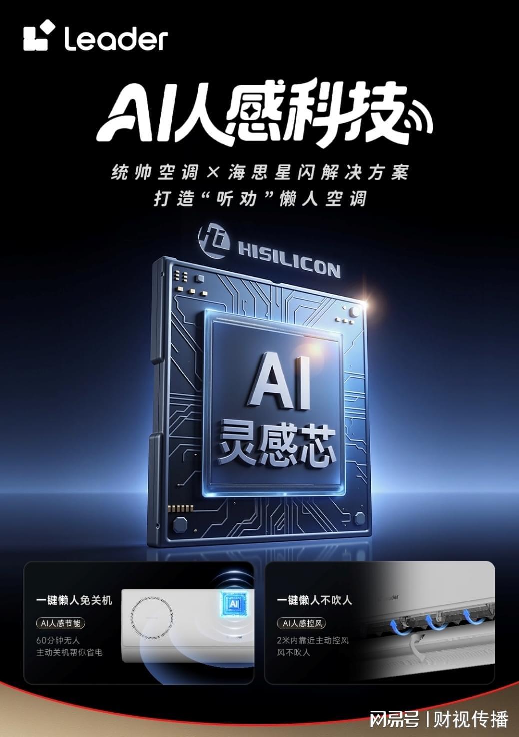 统帅懒人新风空调首发：AI人感调节+一键全托管，开启智慧生活