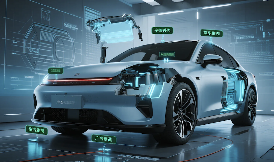 广汽、京东、宁德时代跨界联手，10万级国民车重塑汽车产业生态