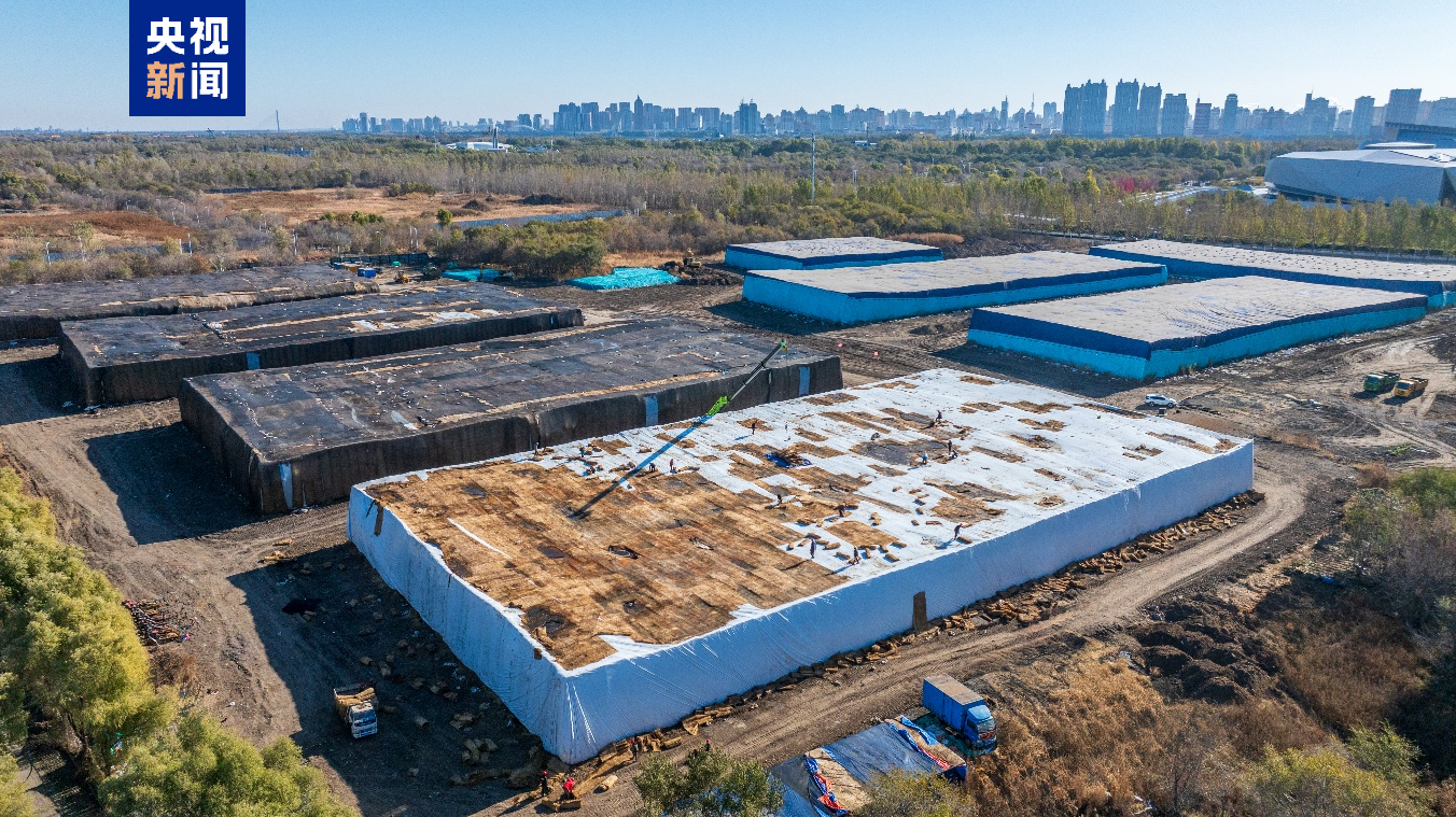 哈尔滨冰雪大世界20万立方米存冰启用准备全面启动