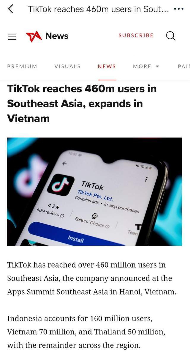 TikTok东南亚用户突破4.6亿，电商与商业化数据全面爆发