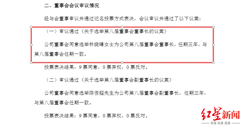 四川A股最年轻董事长林晓晴续任，29岁再掌成都路桥