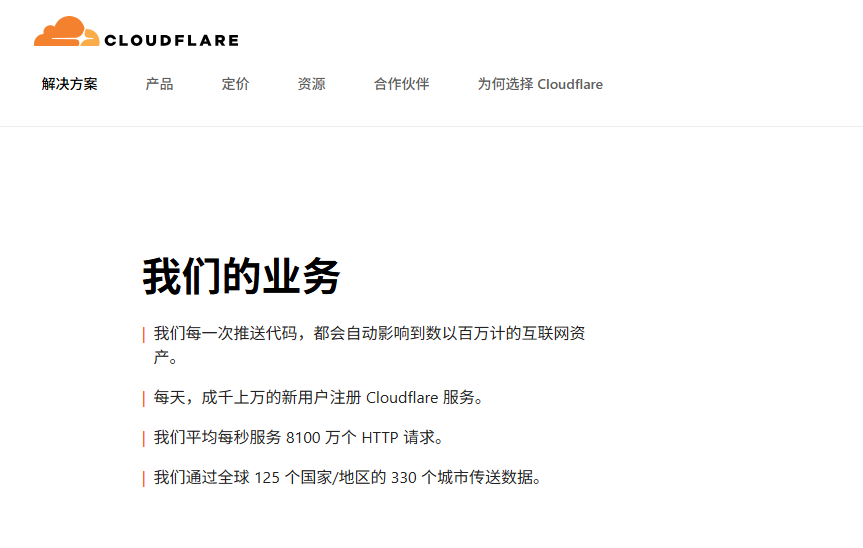 Cloudflare服务状态更新截图