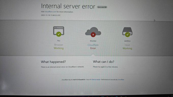 Cloudflare全球故障引发互联网瘫痪：事件回顾与影响分析