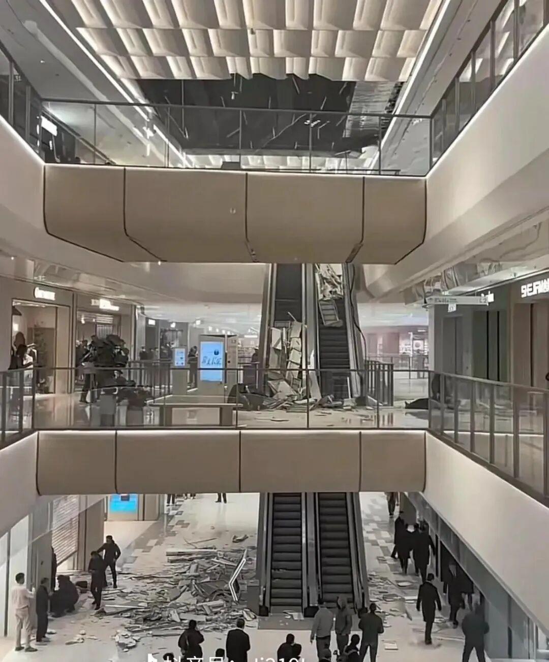 开业仅3天！西安龙湖天街吊顶坍塌致8人受伤，项目紧急停业