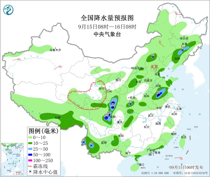 华西黄淮将迎强降水 冷空气影响全国大部地区天气