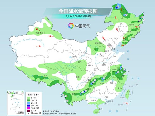 今明南方降雨缩减，下周北方多地迎立秋后气温新低