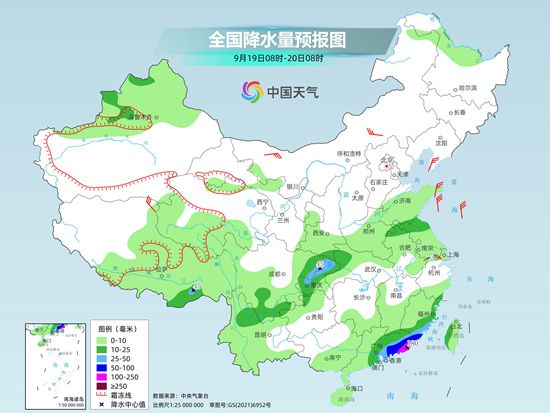 南方高温消退示意图