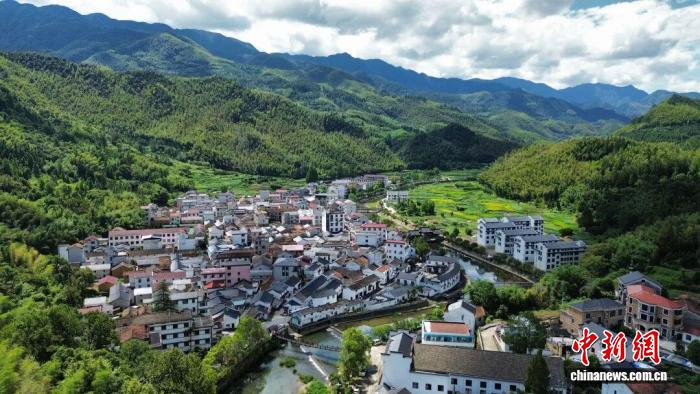 塔石乡航拍风景
