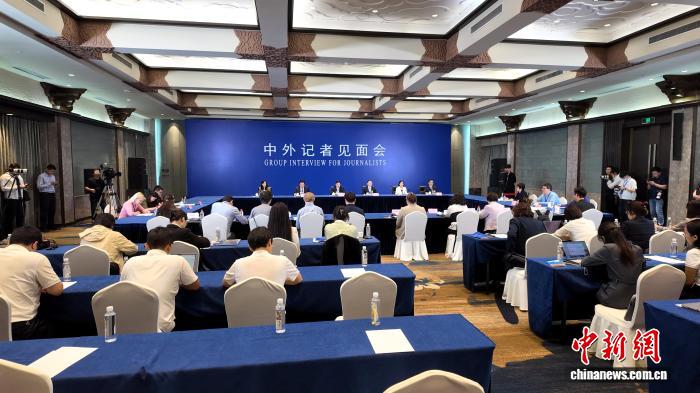 中外记者见面会现场
