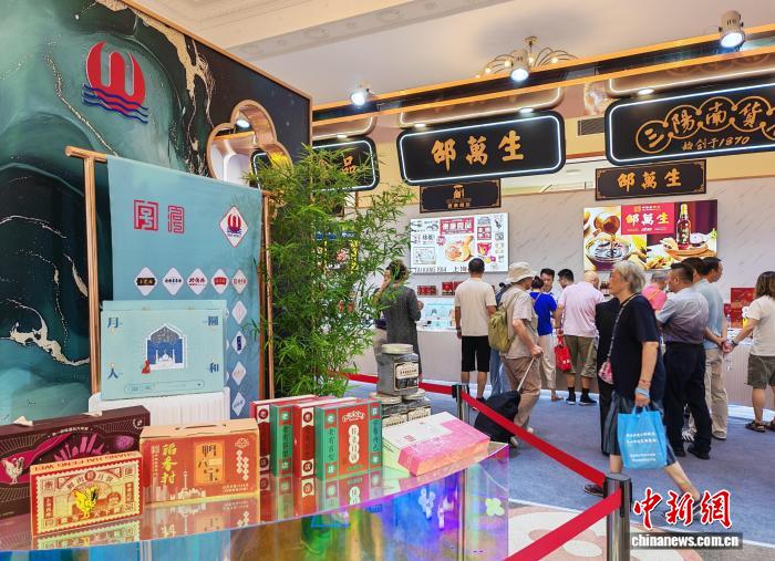 第十九届中华老字号博览会现场