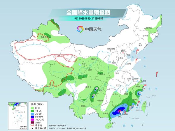 华南或迎秋台风双连击 华西强降雨今夜来袭