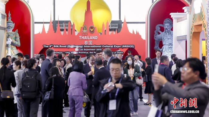第八届敦煌文博会盛大启幕 泰国担任主宾国展示多元文化