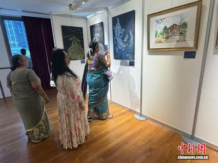 中新艺术名家联展新加坡启幕：绘就两国民间友谊新画卷